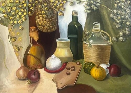 Картина Масло Тепло родного дома  художника Кузнецова Наталья