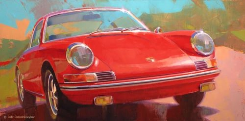 Картина Масло Red 911 художника Петр Перешивайлов