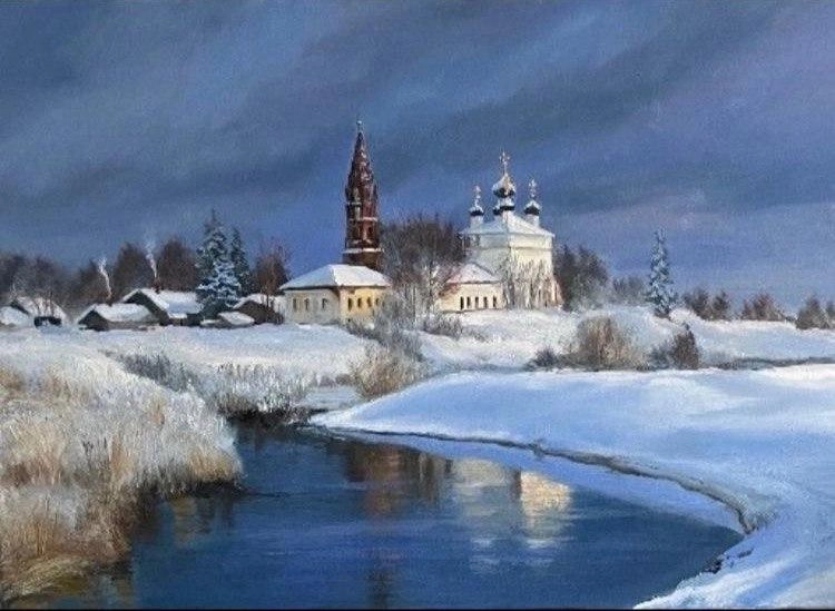 Картина Масло Истоки художника Грабова Ирина