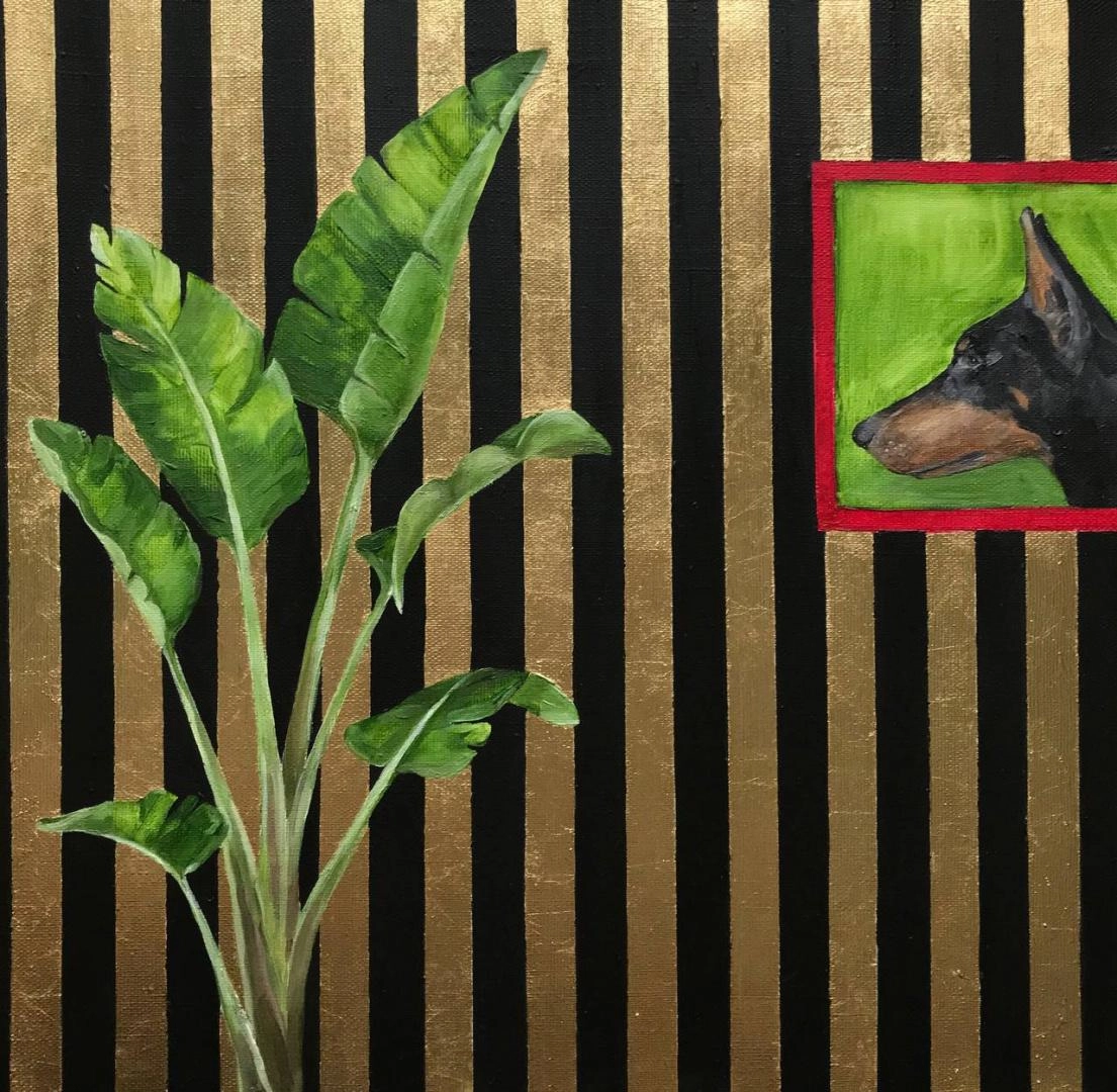 Картина Масло Ушли на прогулку или вернулись художника Епифанова Виолетта