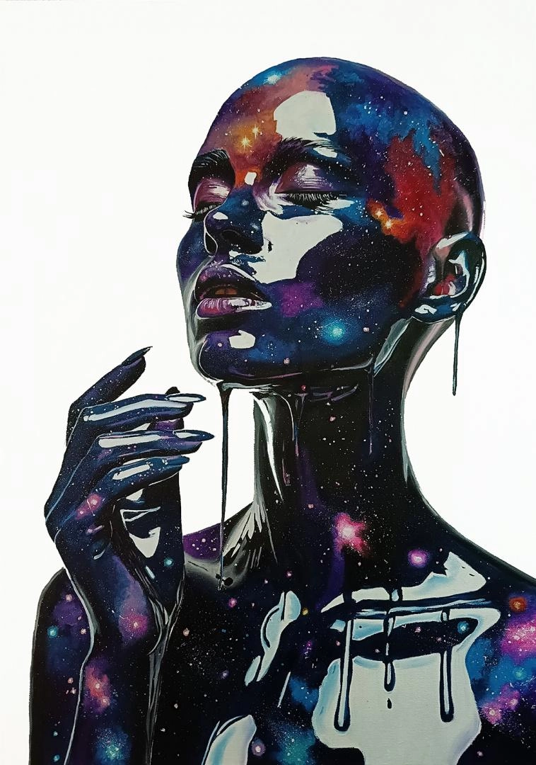Картина Масло Туманность NGC 6992 художника Пацук Илона
