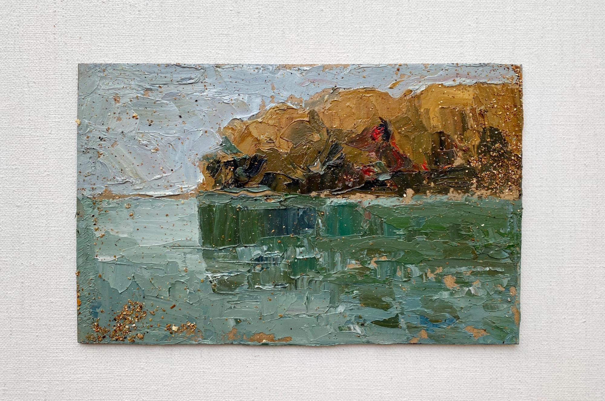 Картина Масло Маленькие картины морской пейзаж  2 художника Марина Зубкова