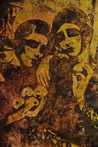 Картина Акрил The golden apple художника Дарья Матвеева