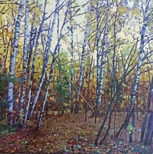 Картина Масло Грибная пора художника Рудник Михаил