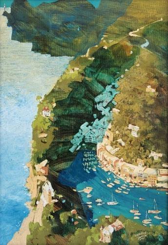 Картина Масло Portofino. Italia художника Евгений Чеснов
