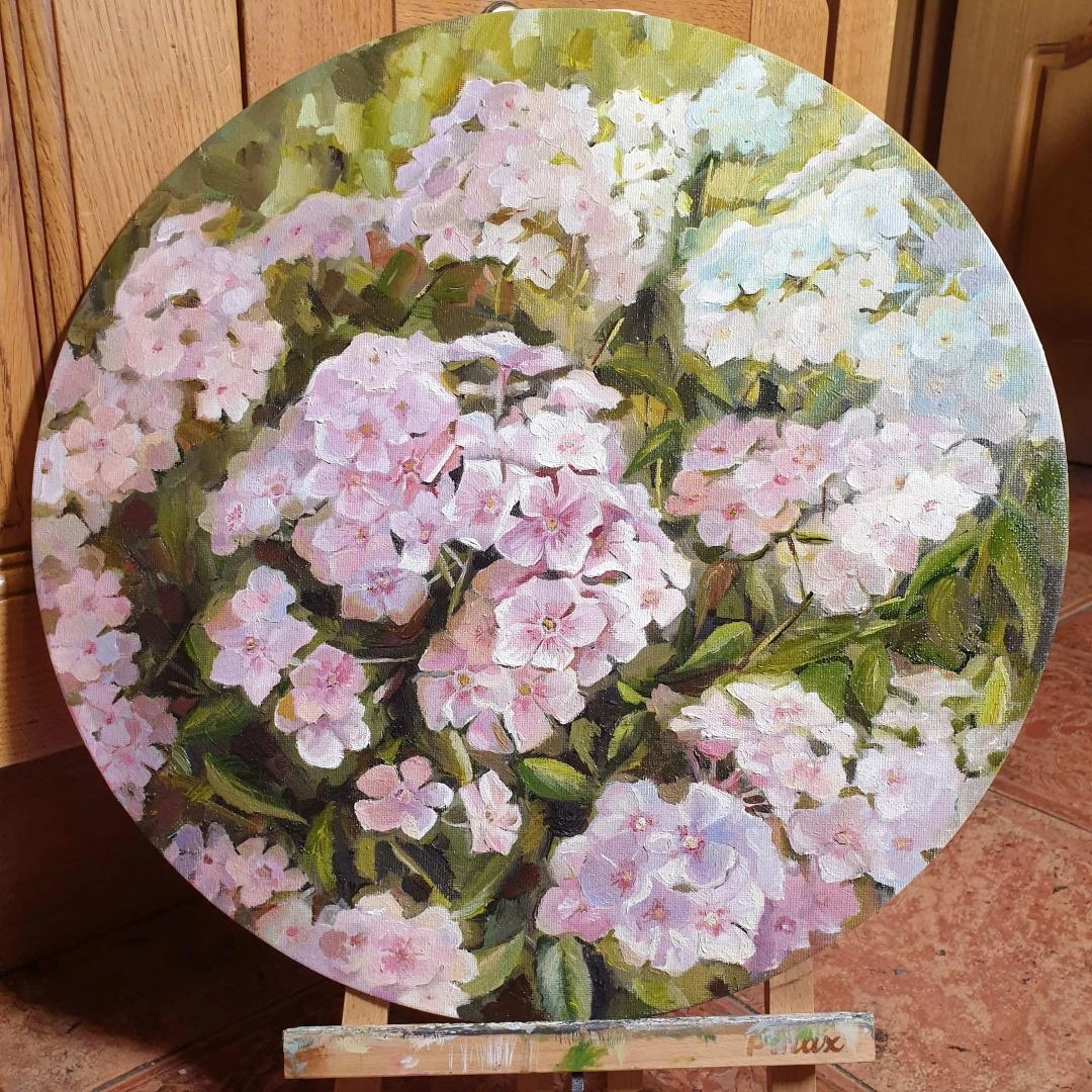 Картина Масло Флоксы художника Кулакова Александра