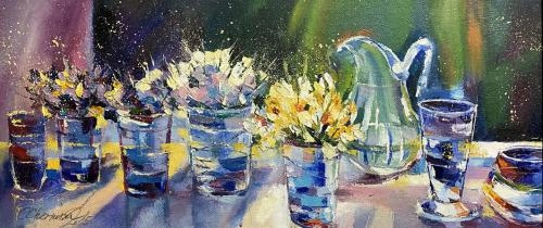 Картина Масло Солнечное утро художника Чернова Ольга