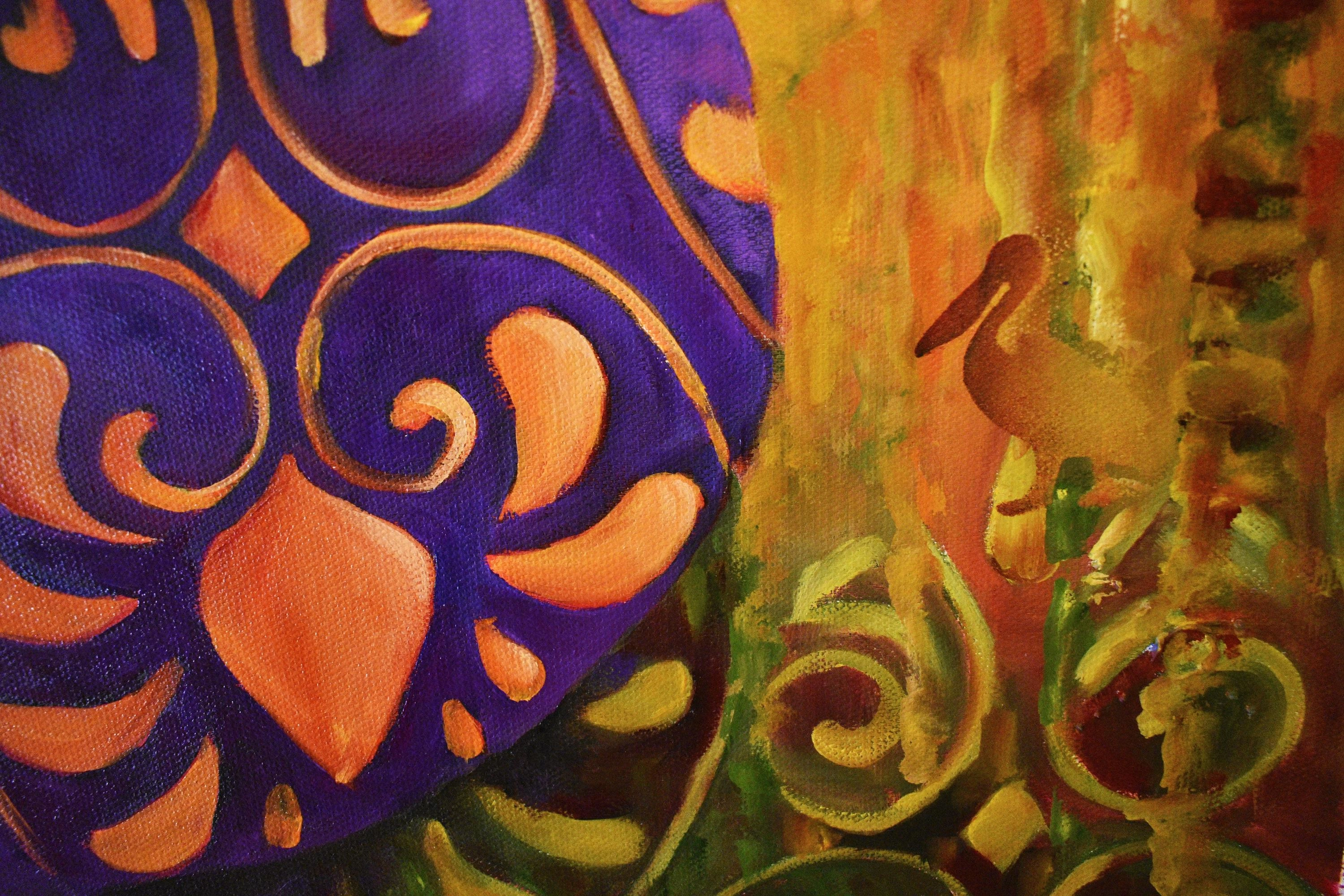 Картина Масло ГЛАМУР BB, 80*80 cm художника Марина  Венедиктова