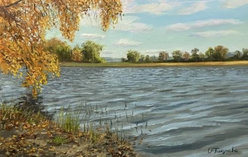 Картина Масло Оз.Песочное художника Тикунова Ольга