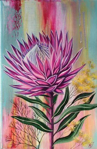 Картина  Протея художника Мария Комзикова