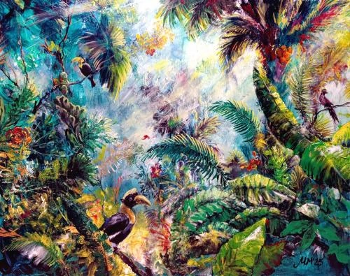 Картина Акрил Jungle 1 художника Муртазин Ильгиз