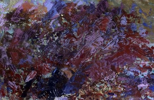 Картина Масло Попробуй догони меня. Я тут. Я здесь художника Заремба Полина 