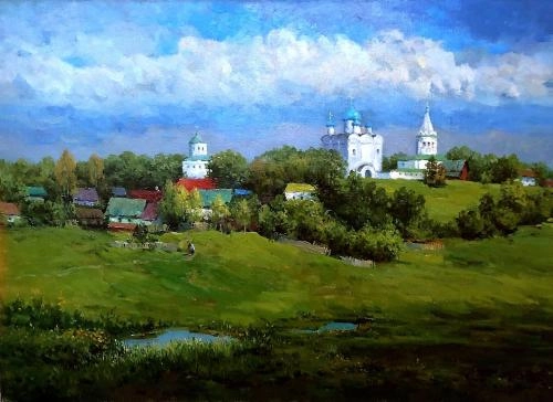 Картина Масло СУЗДАЛЬ художника Хон Андрей