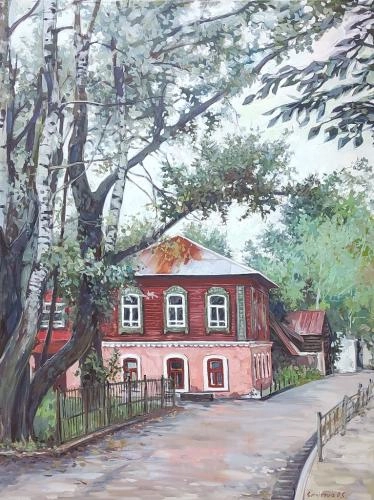 Картина Масло Плёс художника Оксана Сотникова
