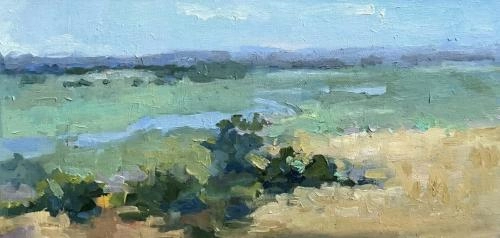 Картина Масло Родные просторы художника Кузнецова Наталья 