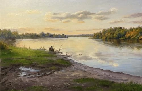 Картина Масло На утренней зорьке художника Тикунова Ольга