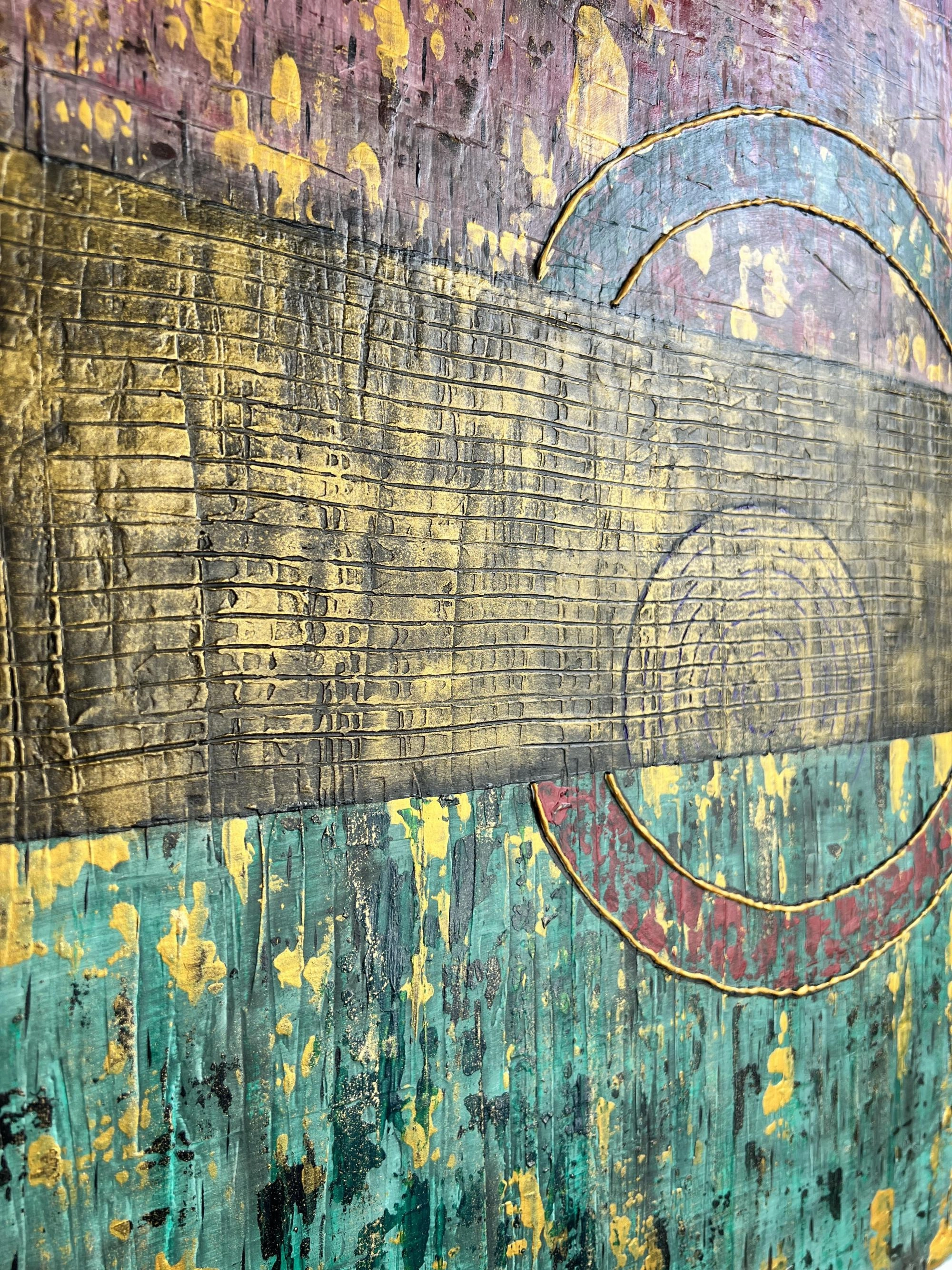 Картина Смешанная техника Экспрессия чувств художника Алена Мытник