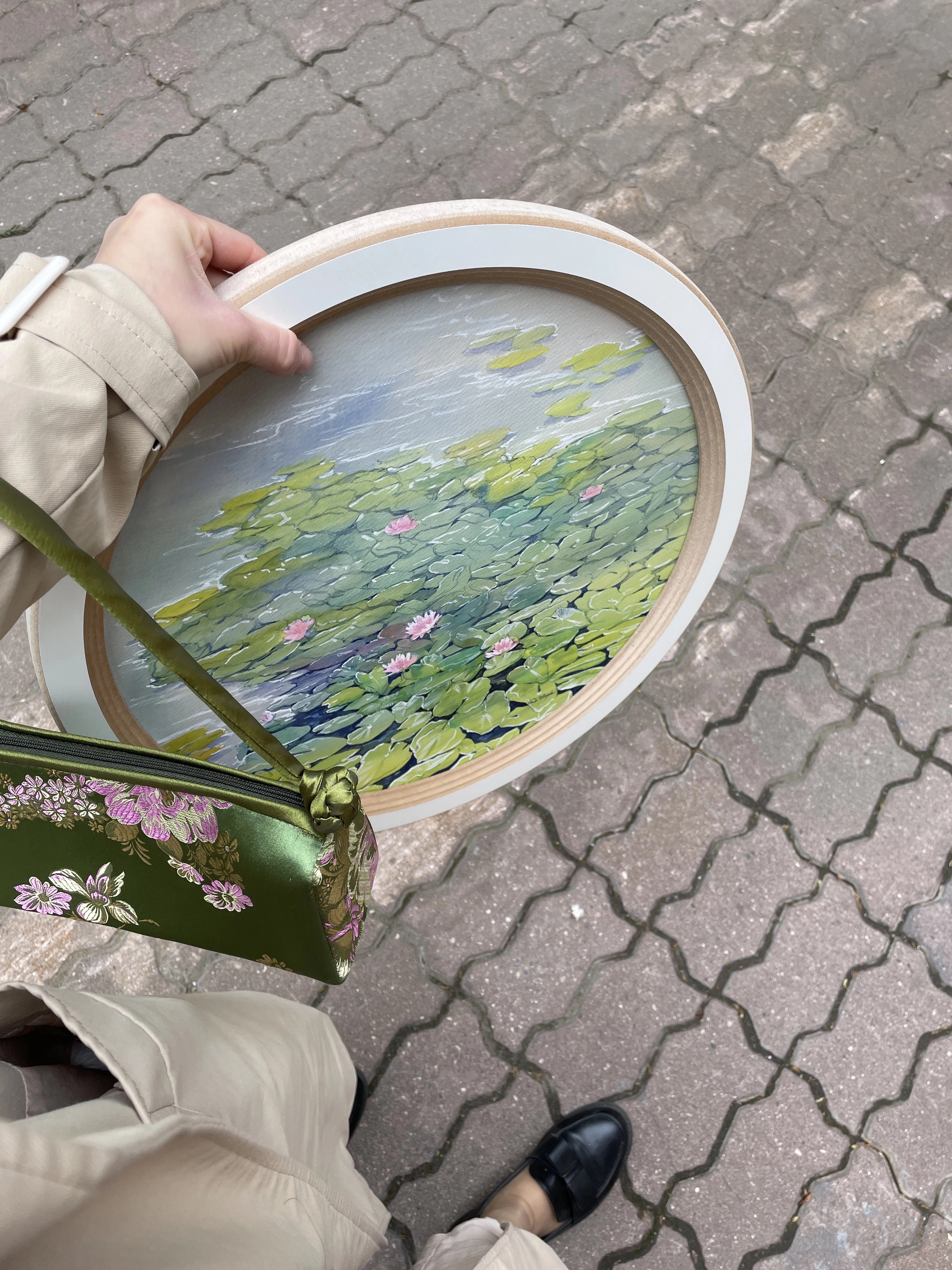 Картина Акварель Кувшинки художника Широва Джемала