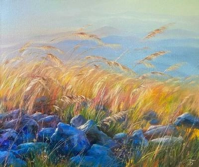 Картина Масло Музыка ветра художника Лариса Батенкова