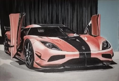 Картина Акрил Koenigsegg Agera RS художника Иван