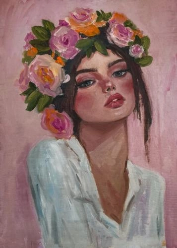 Картина Масло Весна художника Фищук Ангелина