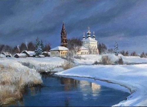 Картина Масло Истоки художника Грабова Ирина