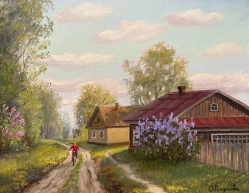 Картина Масло Лето впереди! художника Тикунова Ольга