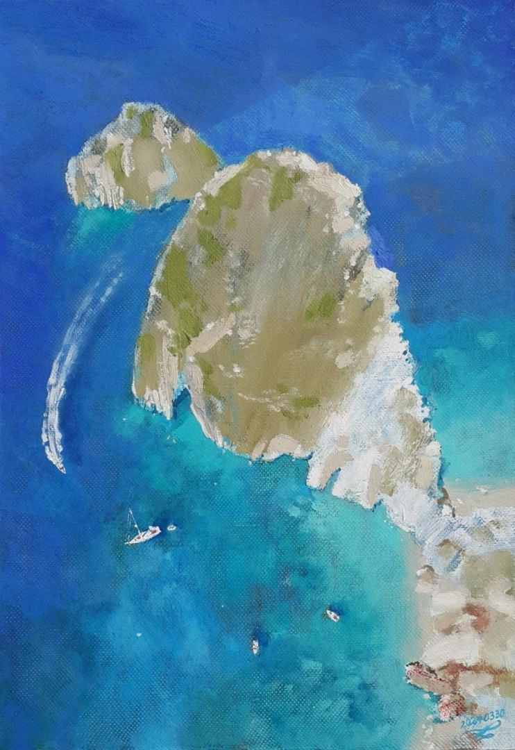 Картина Масло Zante. Grecia художника Евгений Чеснов