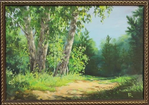 Картина Масло Лето художника Геннадий Киселевич