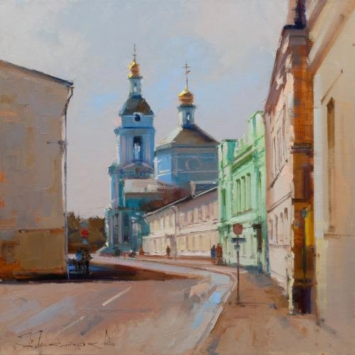 Картина Масло «Нежное утро» Серебрянический пер.   художника Шалаев Алексей