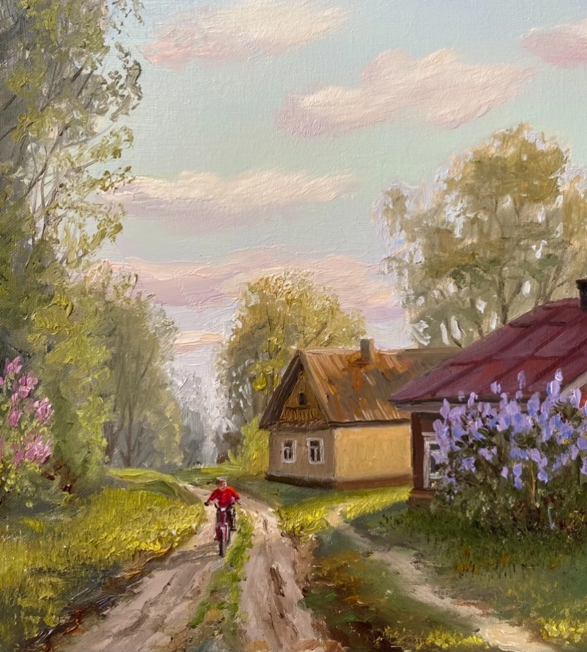 Картина Масло Лето впереди! художника Тикунова Ольга