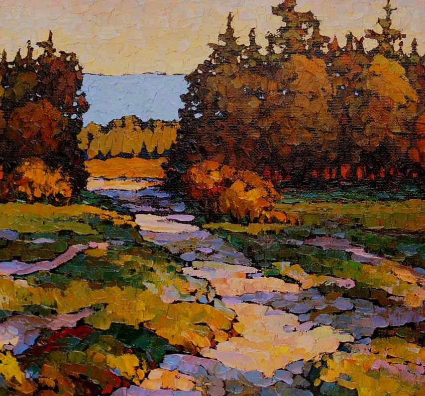 Картина Масло Дорога на Кувекино. художника Веселовский Валерий 