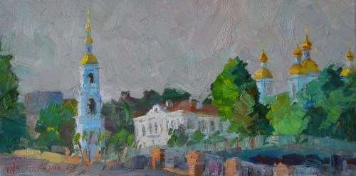 Картина Масло Семимостье. художника Иван Шиханов