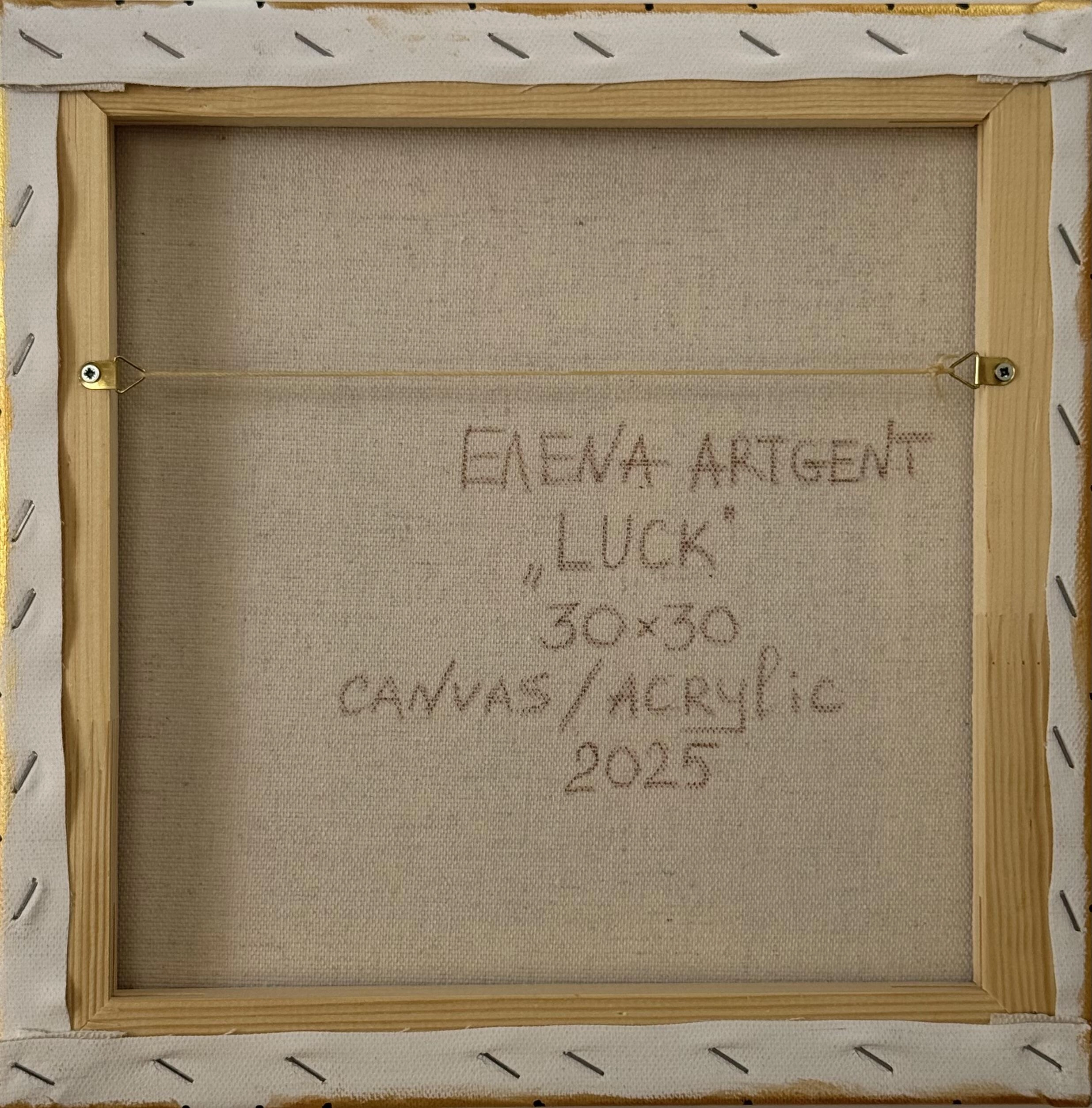 Картина Акрил LUCK художника Артджент Елена