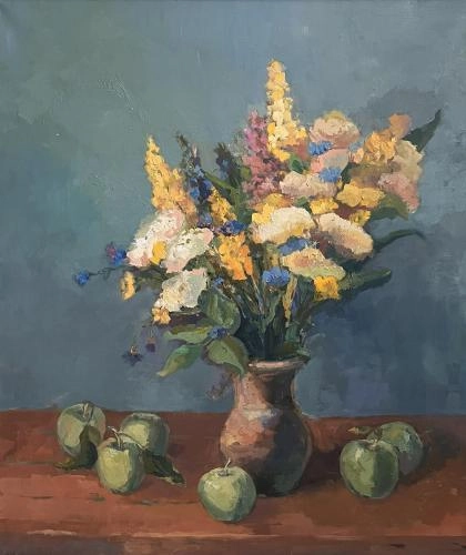 Картина Масло Полевые цветы художника Кузнецова Наталья 