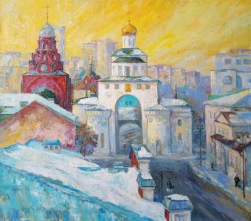Картина Масло Под небом золотым... художника ЗАХАРЕНКО АЛЕКСАНДР