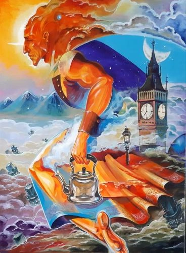 Картина  Туман. художника Татарских Алексей