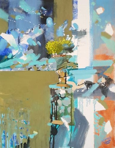 Картина Масло Vaso calice. Capri художника Евгений Чеснов