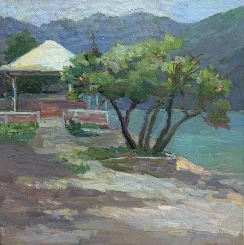 Картина Масло Морской этюд художника Кузнецова Наталья 