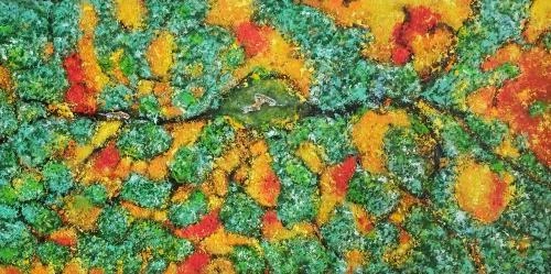 Картина Масло Таёжный калейдоскоп  художника Литвинов Андрей