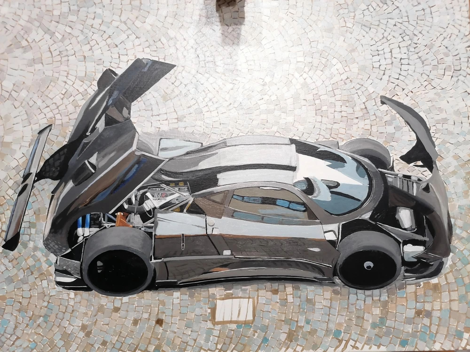 Картина Акрил Pagani Zonda 760RS художника Иван