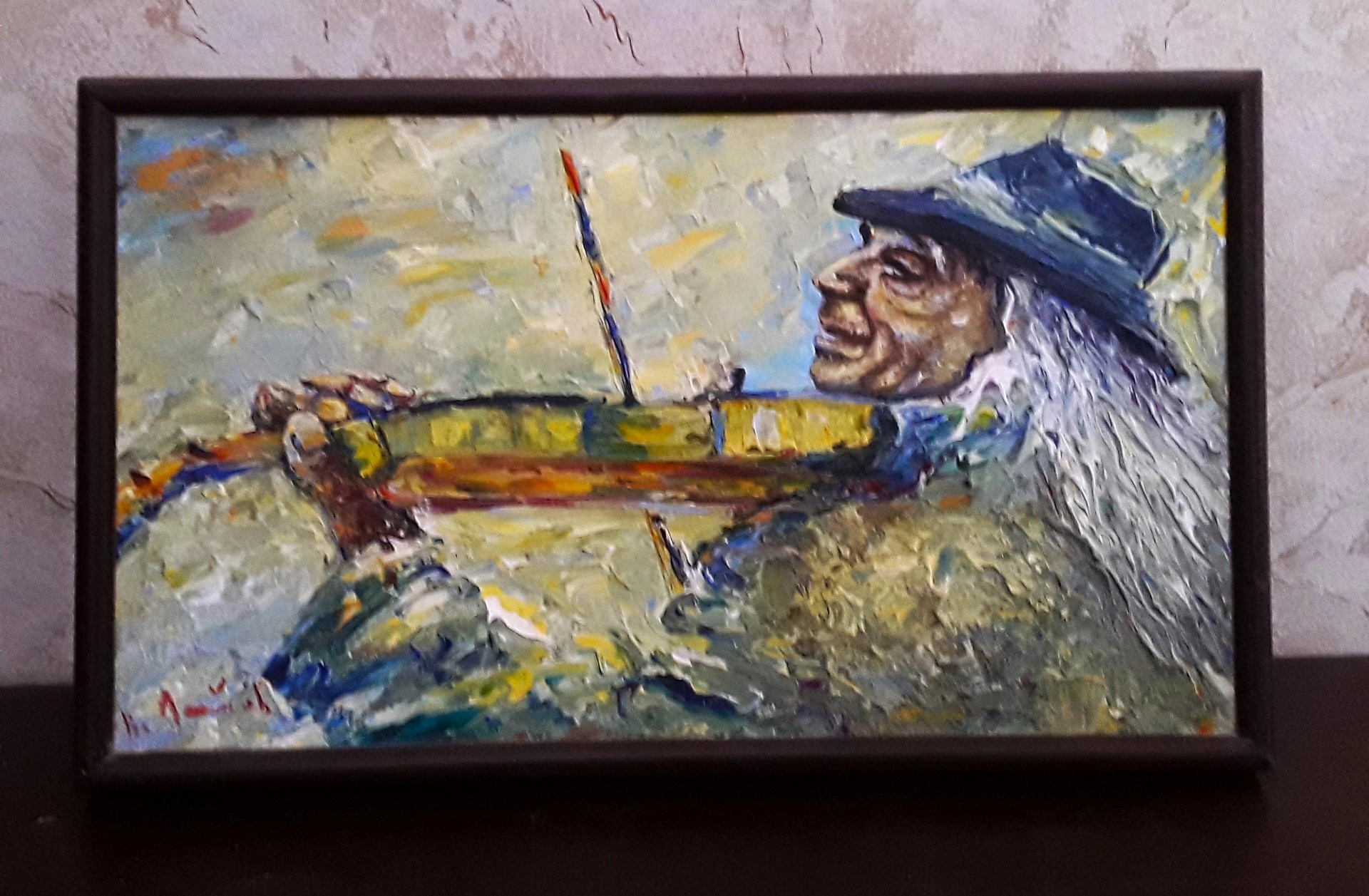 Картина Масло Скрипач художника Всеволод Лайков